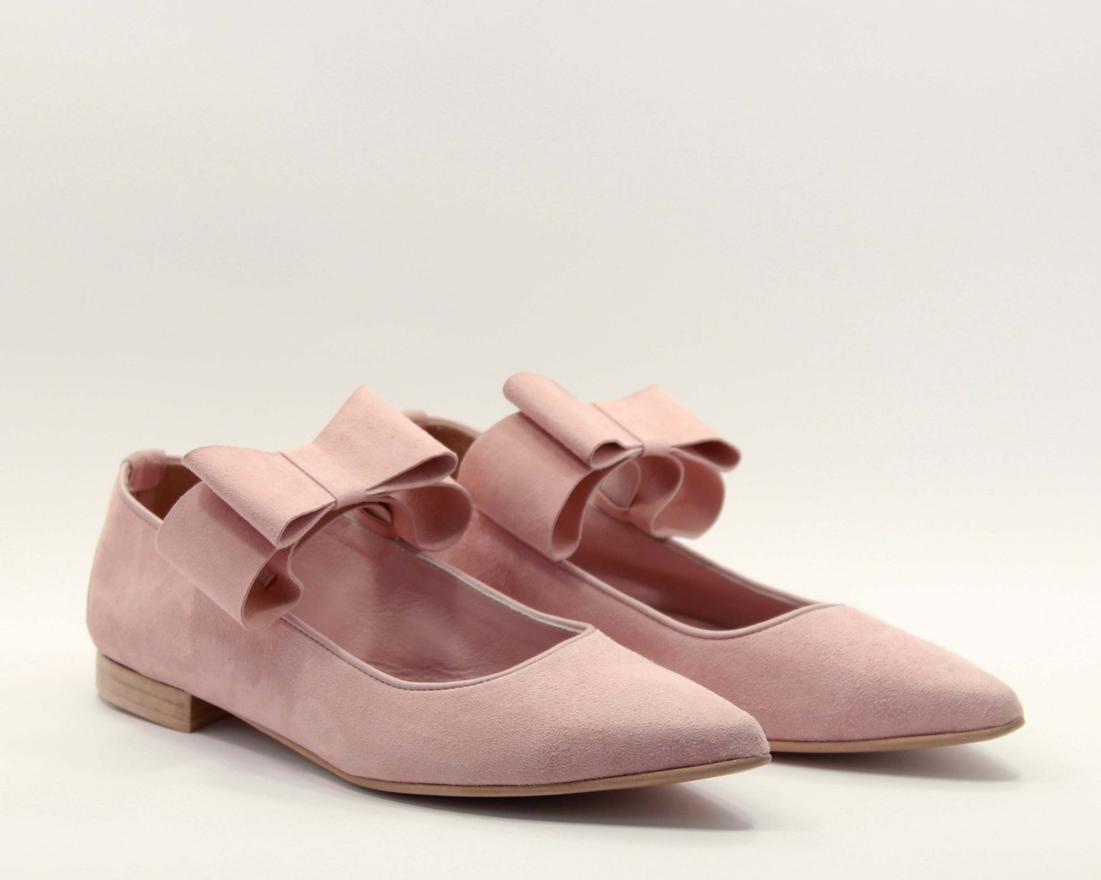 pink glitter women shoes flats glitter shoes bows ballerinas pink bows womens pink shoes nude ballet pink glitter flats handmade