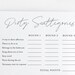 Dirty Bachelorette Scattergories Game Printable Bachelorette - Etsy