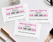 Bachelorette Dare Cards Editable Bachelorette Games - Etsy