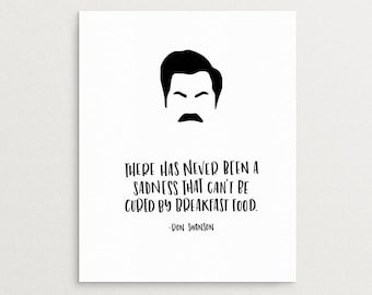 Ron Swanson Quotes, Parks and Rec, Parks and Recreation Quotes, Ron Swanson, Wall Art Prints, Art Prints, Prints,Wall Decor,Best Friend Gift