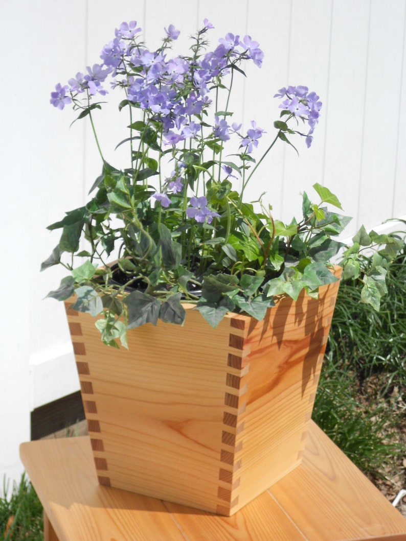 Cedar Flower Deck Floor Planter Free Shipping