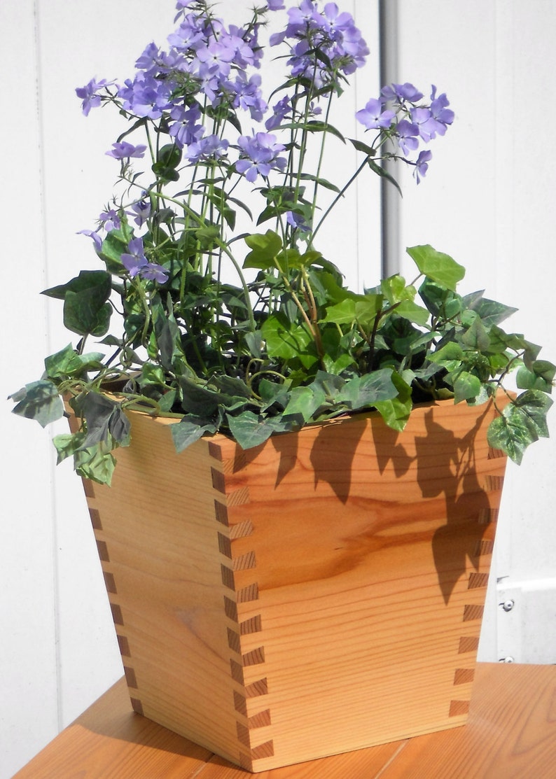 Cedar Flower Deck Floor Planter Free Shipping