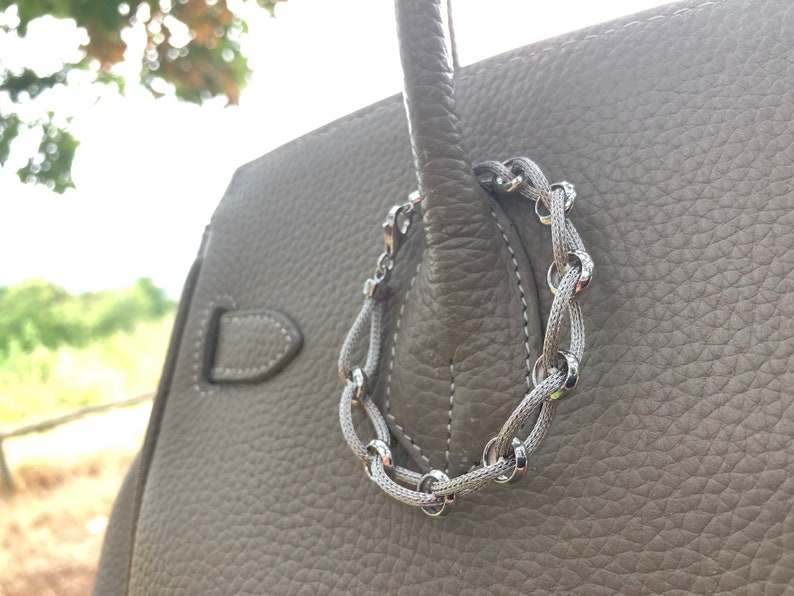 eyecatcher different lengths available Soft and sparkling sterling silver bracelet Ansedonia rhodium plated