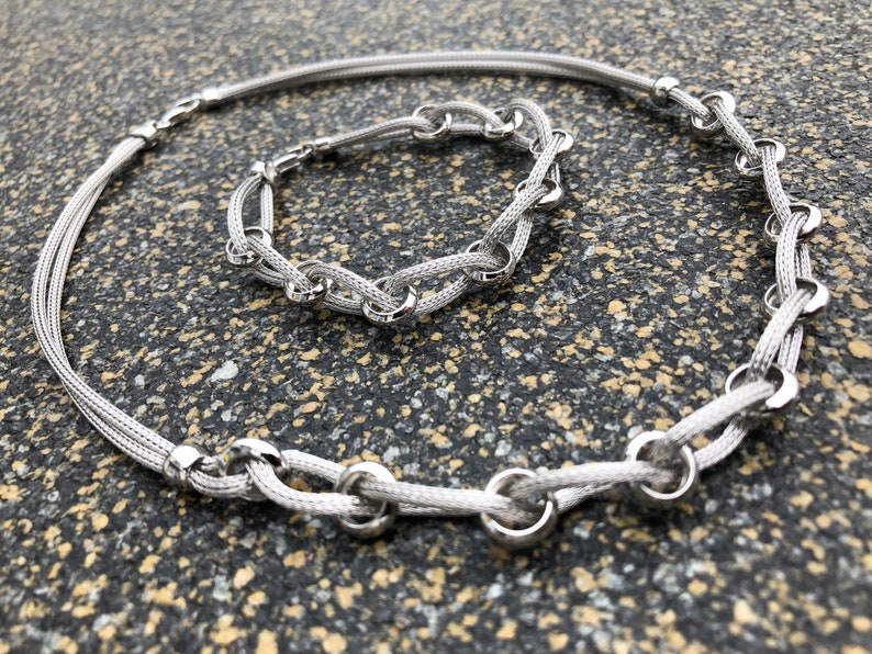 eyecatcher different lengths available Soft and sparkling sterling silver bracelet Ansedonia rhodium plated