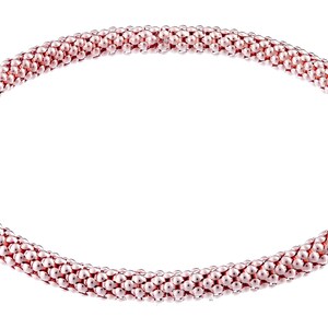 Schöne Armbänder Himbeer-Look aus 925 Silber, dehnbar in silber und vergoldet, toll zum Kombinieren und Verschenken made in Germany Roségold