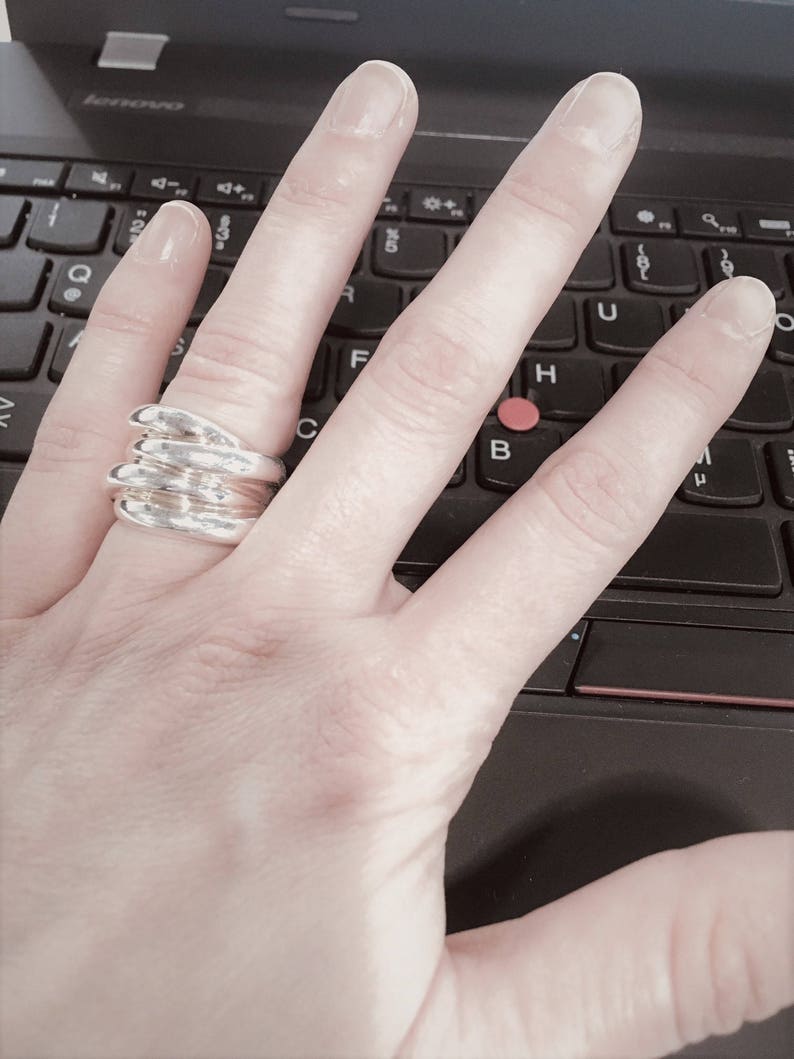 available in ALL sizes Beautiful handmade ring Pacific made of solid 925 Sterling Silver highest quality