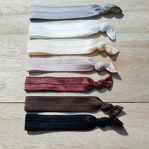 Neutral Colored Hair Ties