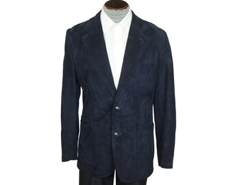black suede sport coat