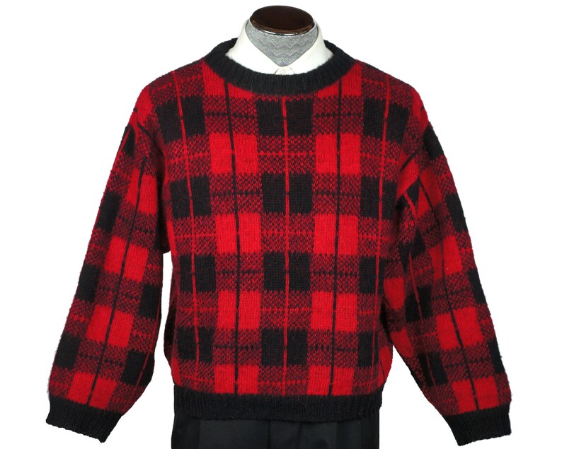 Vintage 80s Stobi Denmark Pullover Sweater Mens Size M VFG image 1