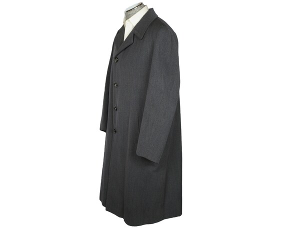 gabardine overcoat
