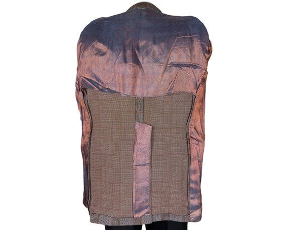 Vintage 1970s Plaid Jacket Checked Blazer Sport C… - image 6