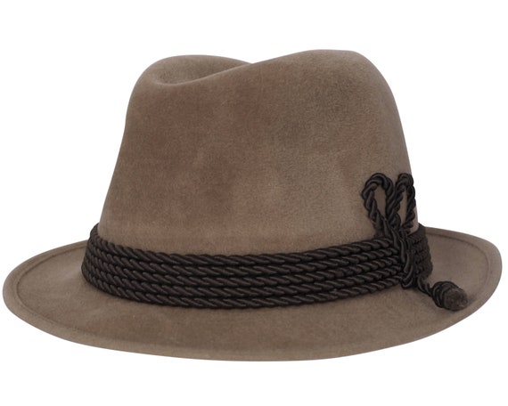 Vintage Rockel Fedora 1970s Mens Velour Hat Alpen