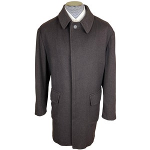 Vintage 1980s Kiton Pure Cashmere Overcoat European Size 52 - Etsy