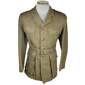 Canadian WW2 RCA Uniform Officer Tunic Jacket Dated 1940 & Identified