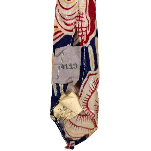 Art Deco Necktie Fine Arts Art Neckwear Inc 1930s… - image 6