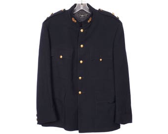 Vintage 1950s Royal Canadian Artillery Jacket - Dress Tunic - Korean War - RCA Lieutenant - 1952