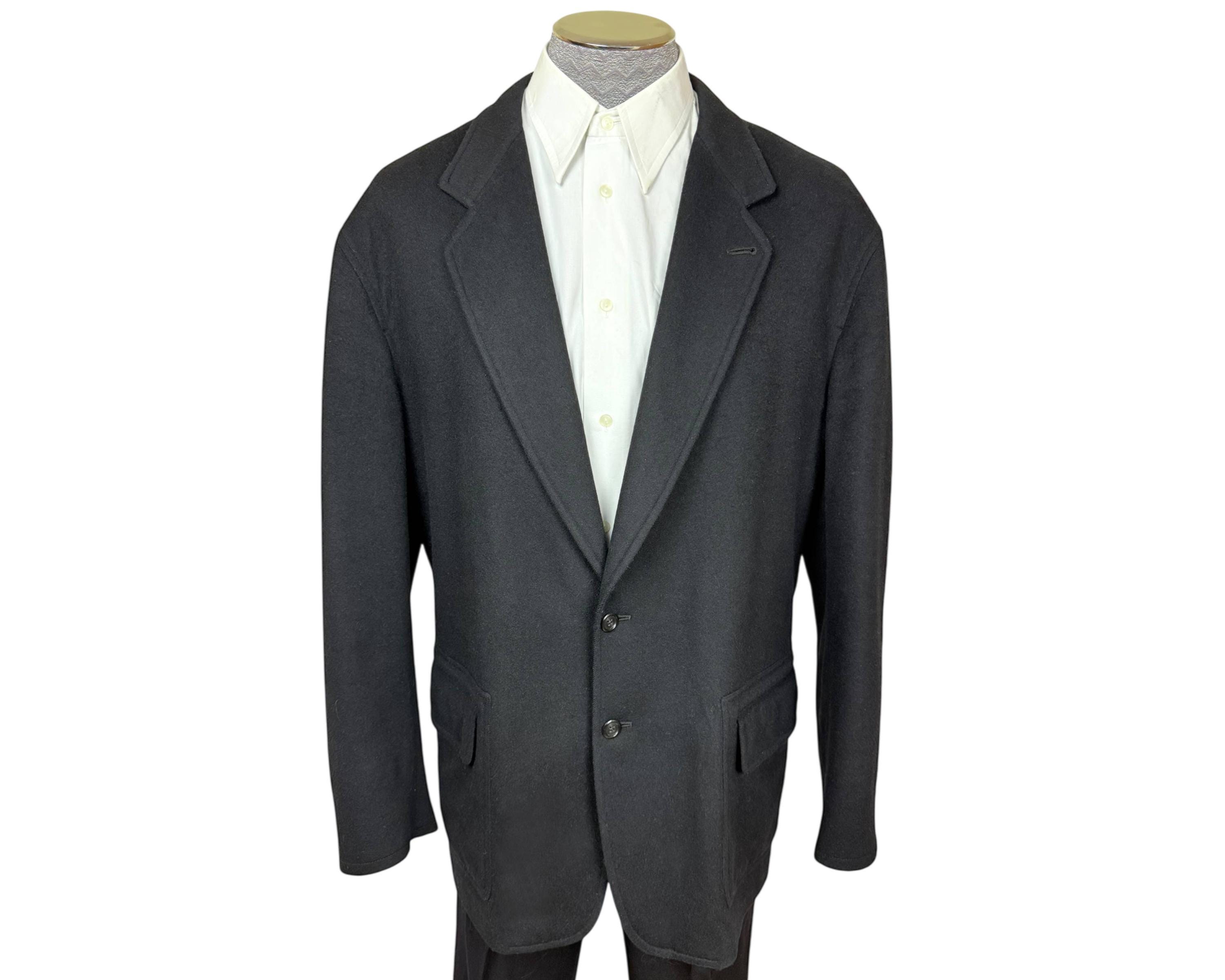 Gianfranco Ferré, Vintage 1980s Gianfranco Ferré Wool Jacket – Made in Italy Size XL