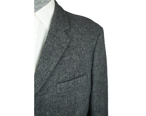 Vintage 50s Harris Tweed Jacket EBM Denmark Mens … - image 4