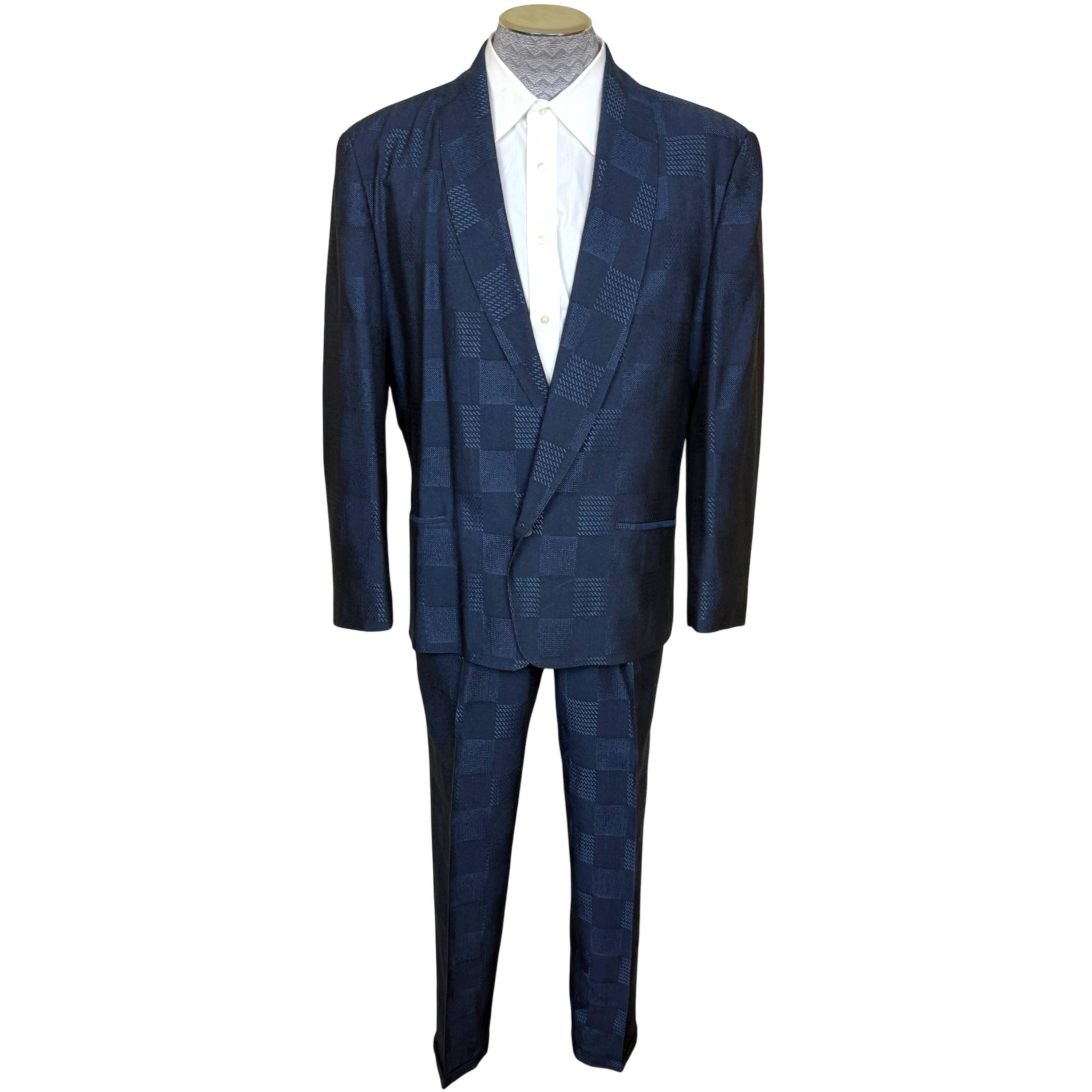 1980s Mens Navy Suits - Etsy