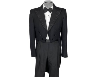 1950s Vintage Tuxedo Tails Formal 
