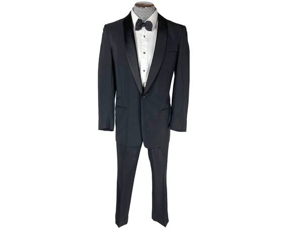 Vintage 1950s Mens Formal Wear Tuxedo Wedding Suit Sz M 33 W - Etsy Denmark