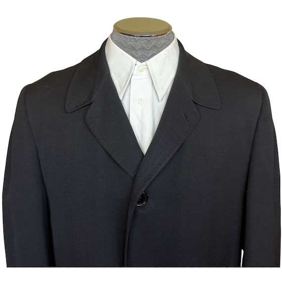 Vintage 1960s Italian Wool Overcoat by Gino di Firenze for Eaton's – Size 40R View 5