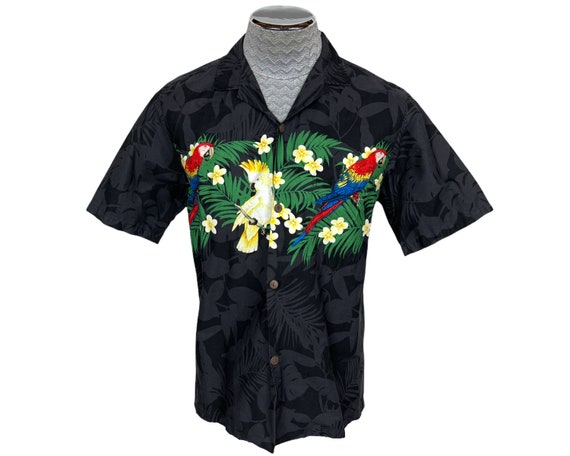 Perry Hunting Green Tartan Vintage Leaves Hawaiian Shirt