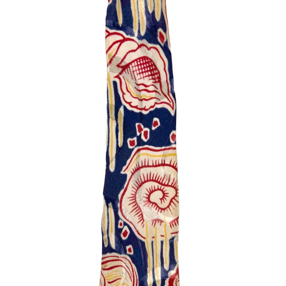 Art Deco Necktie Fine Arts Art Neckwear Inc 1930s… - image 3