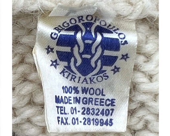 Vintage 1990s Mens Sweater Grigoropoulos Kyriakos… - image 6