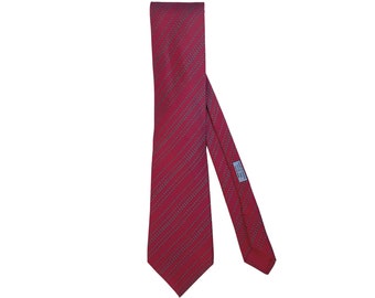 Vintage Hermes Tie Silk Twill 5114 HA Necktie Made in France