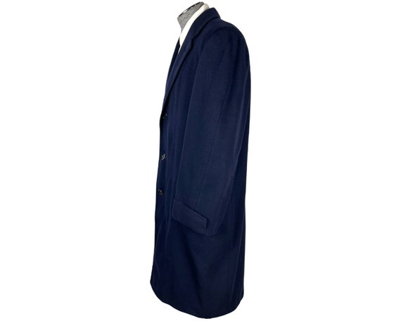 Vintage 1950s Overcoat Worlds Finest Wool & Cashm… - image 2