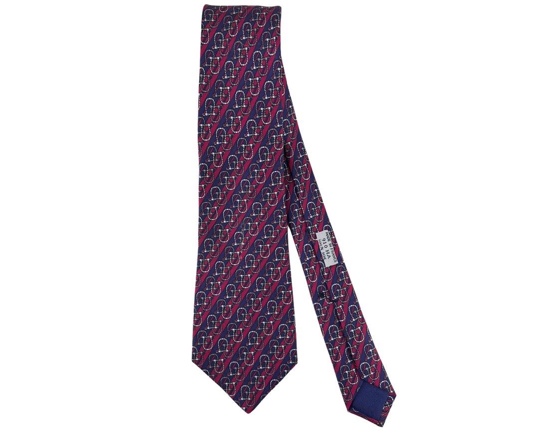 HERMÈS Animal Print Yellow Ties for Men for sale