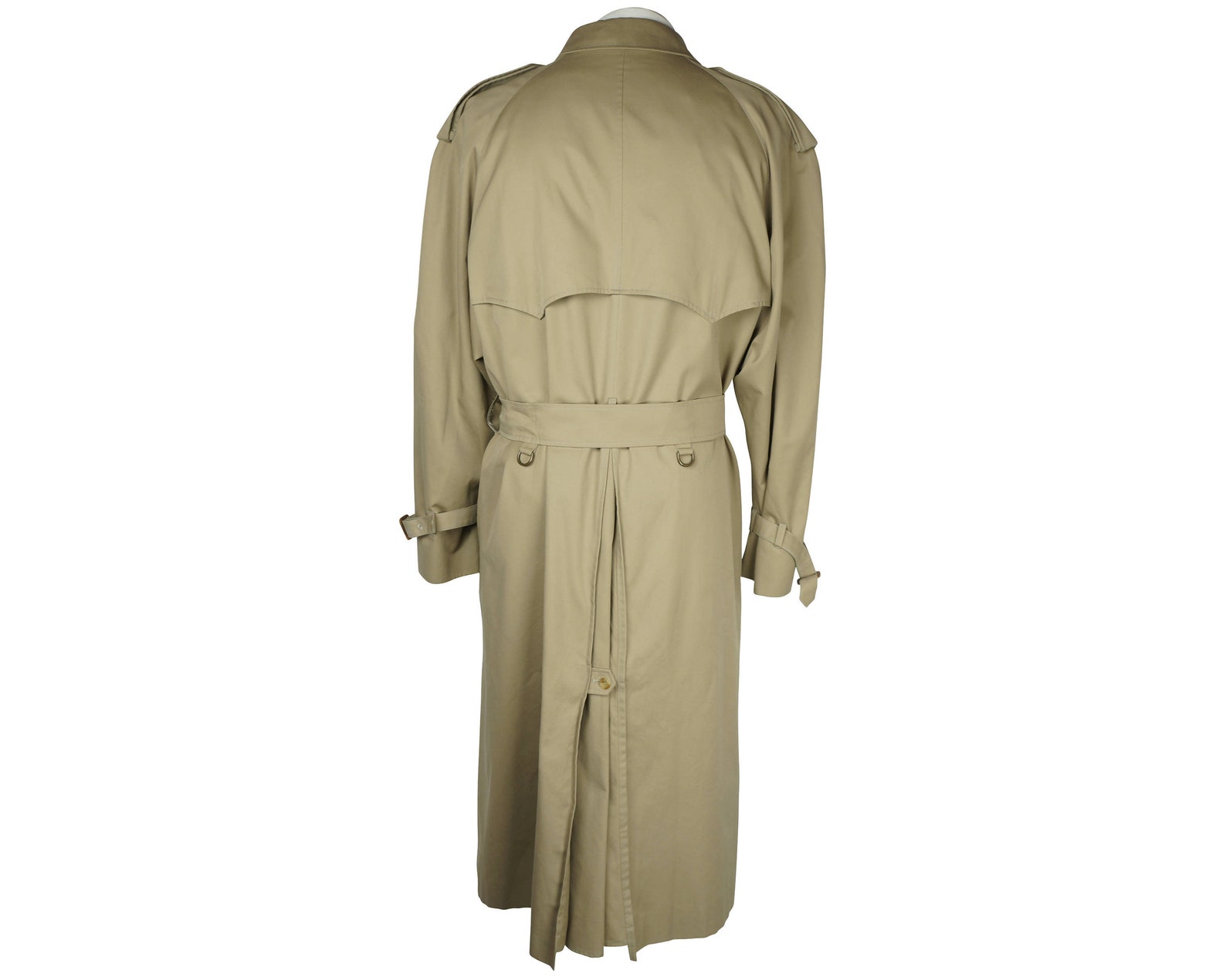 Vintage 70s Aquascutum Trench Coat Raincoat Mens Size XL | Etsy