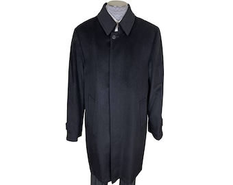 Vintage Baumler Overcoat 100% Cashmere Coat European Size 50