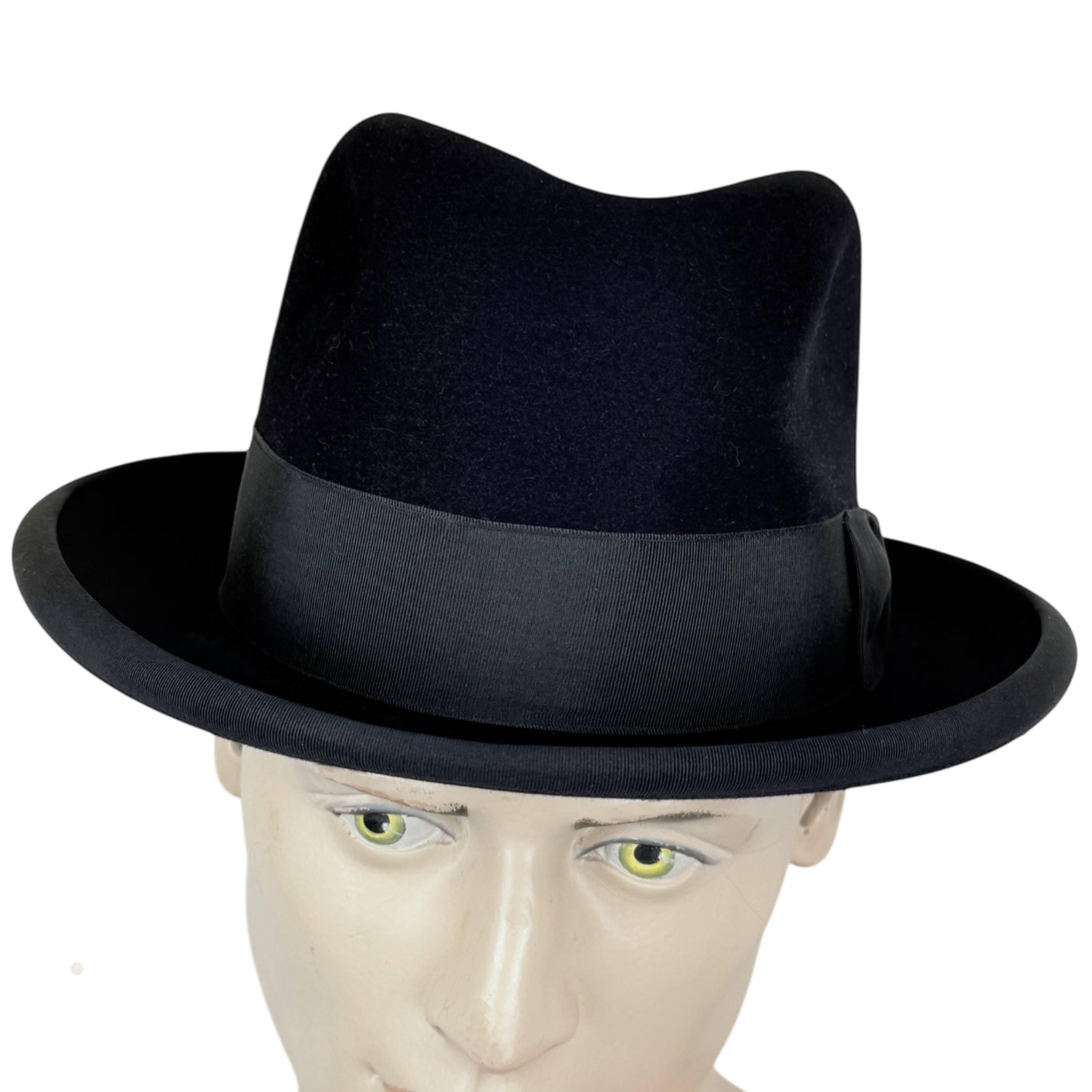 Vintage Homburg-Fedora | Wellema Hat Co