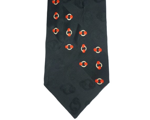 Art Deco Silk Cravat Mens Foulard Ascot Vintage N… - image 2