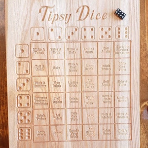 Tipsy Dice Drinking Game Double