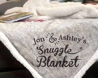 personalized blanket etsy