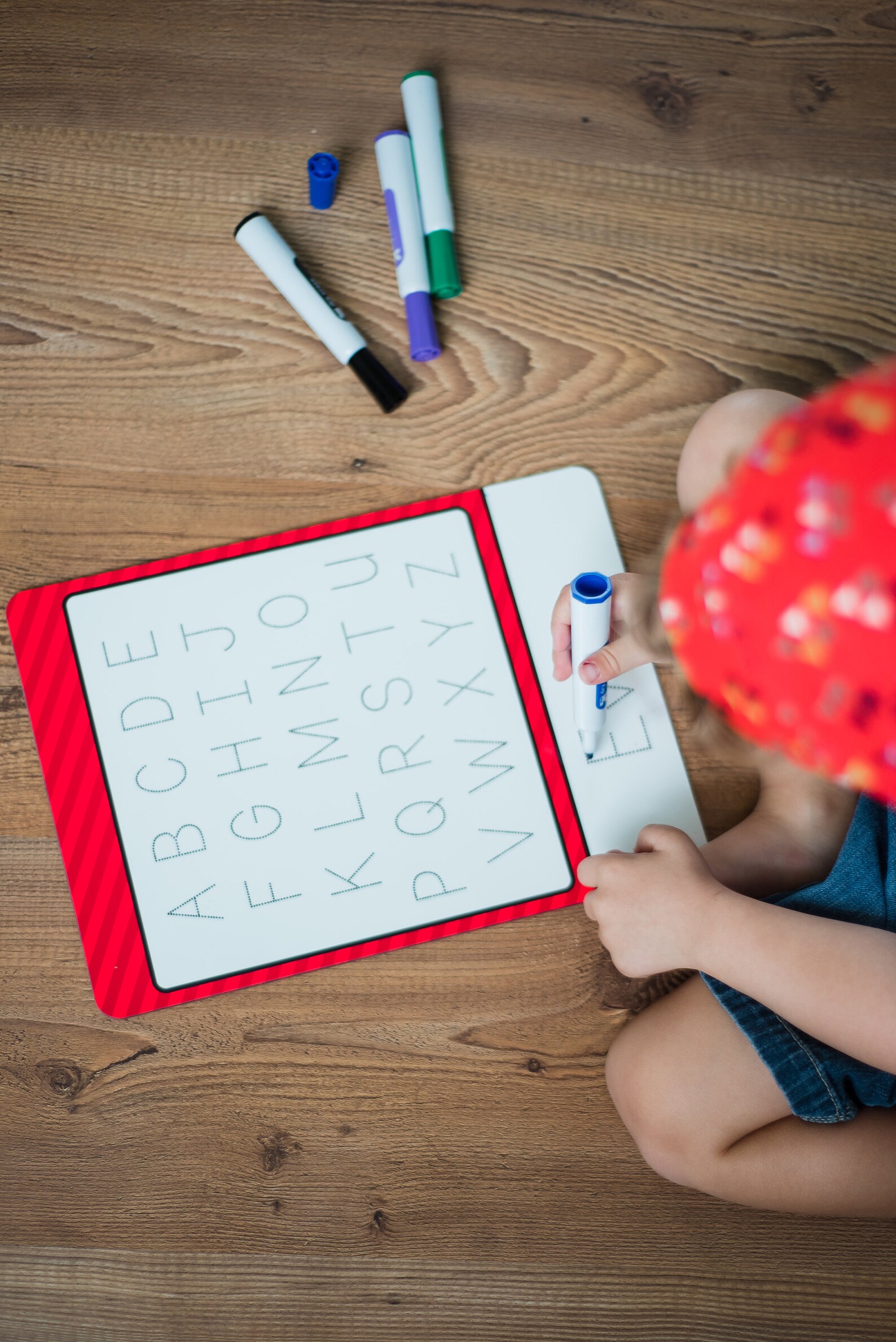 Dry Erase Alphabet Board Practice Writing Letter Board Etsy