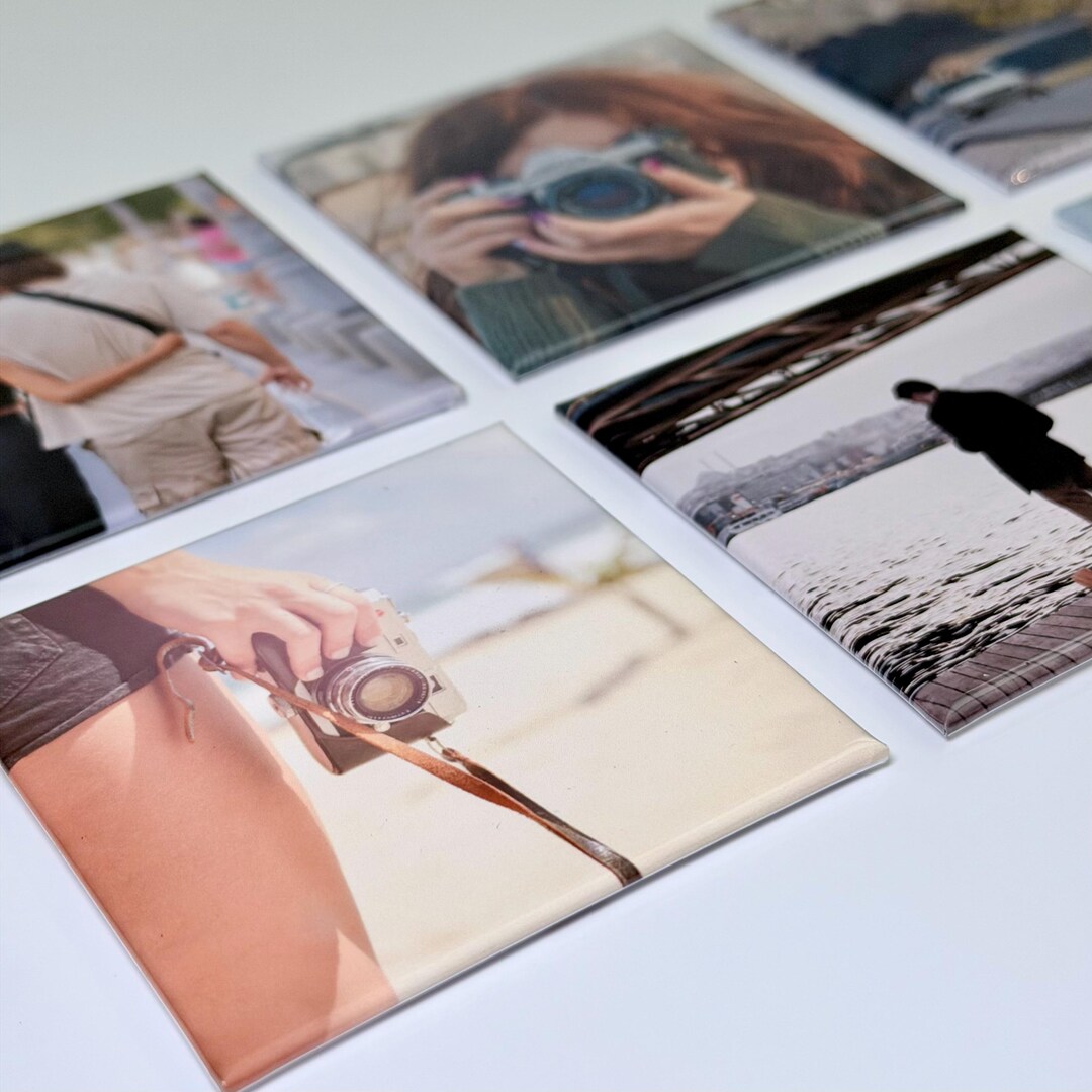 Custom Photo Collage Magnets | Personalized Picture Tiles | Instagram ...
