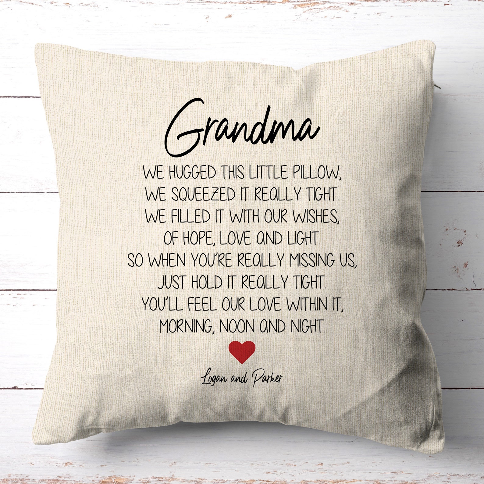 Grandma Pillow Nana Gift Mother's Day Pillow Etsy
