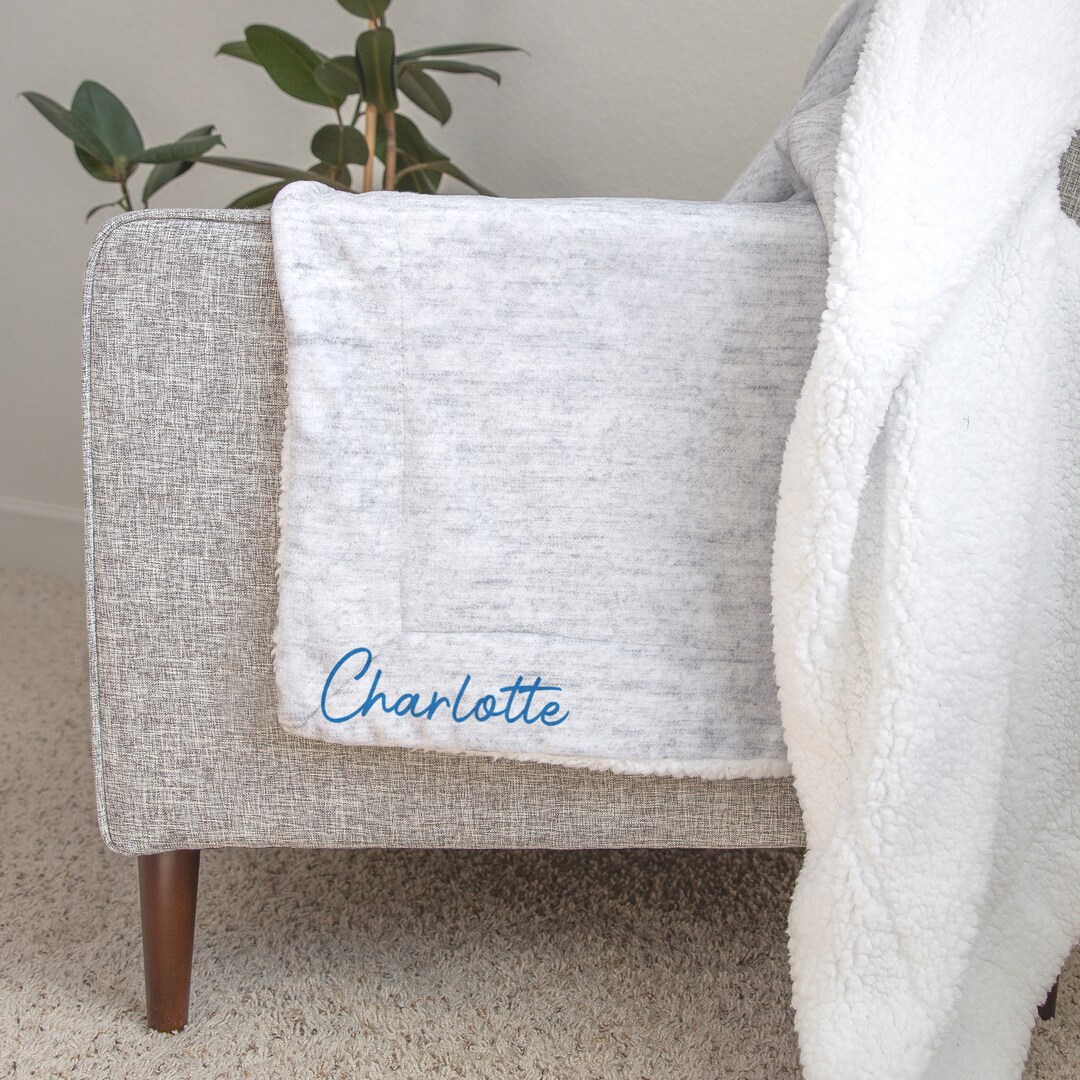 Custom Plush Throw Blanket Personalized Blanket for Adults Etsy