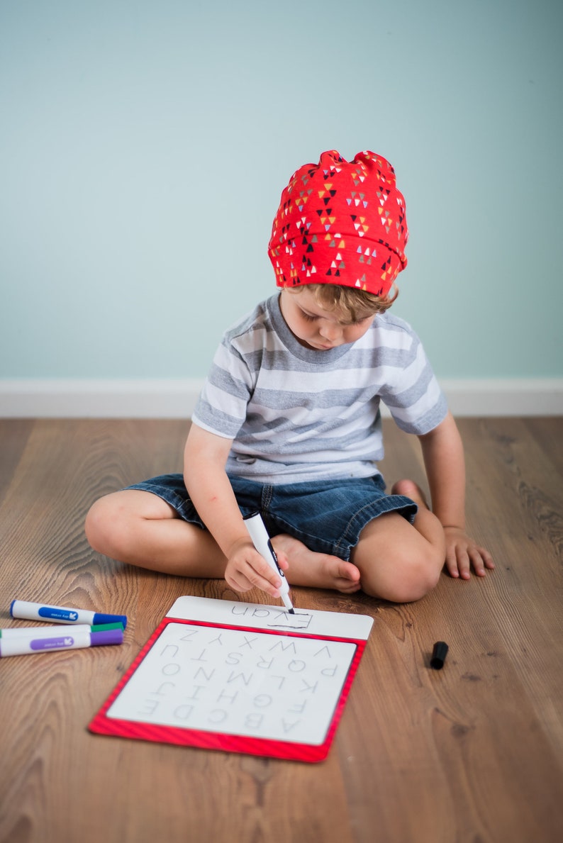Dry Erase Alphabet Board Practice Writing Letter Board Etsy