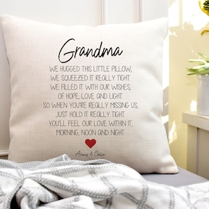 Oma Kissen | Nana Geschenk | MuttertagSkissen | Personalisiertes Muttertagsgeschenk | Grandkid Namenskissen | Geschenk von Grandkids | Nana Kissen