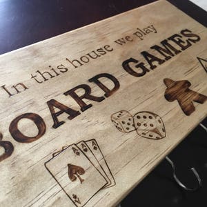 Board Game Key Rack, Key/Mask Hanger image 5