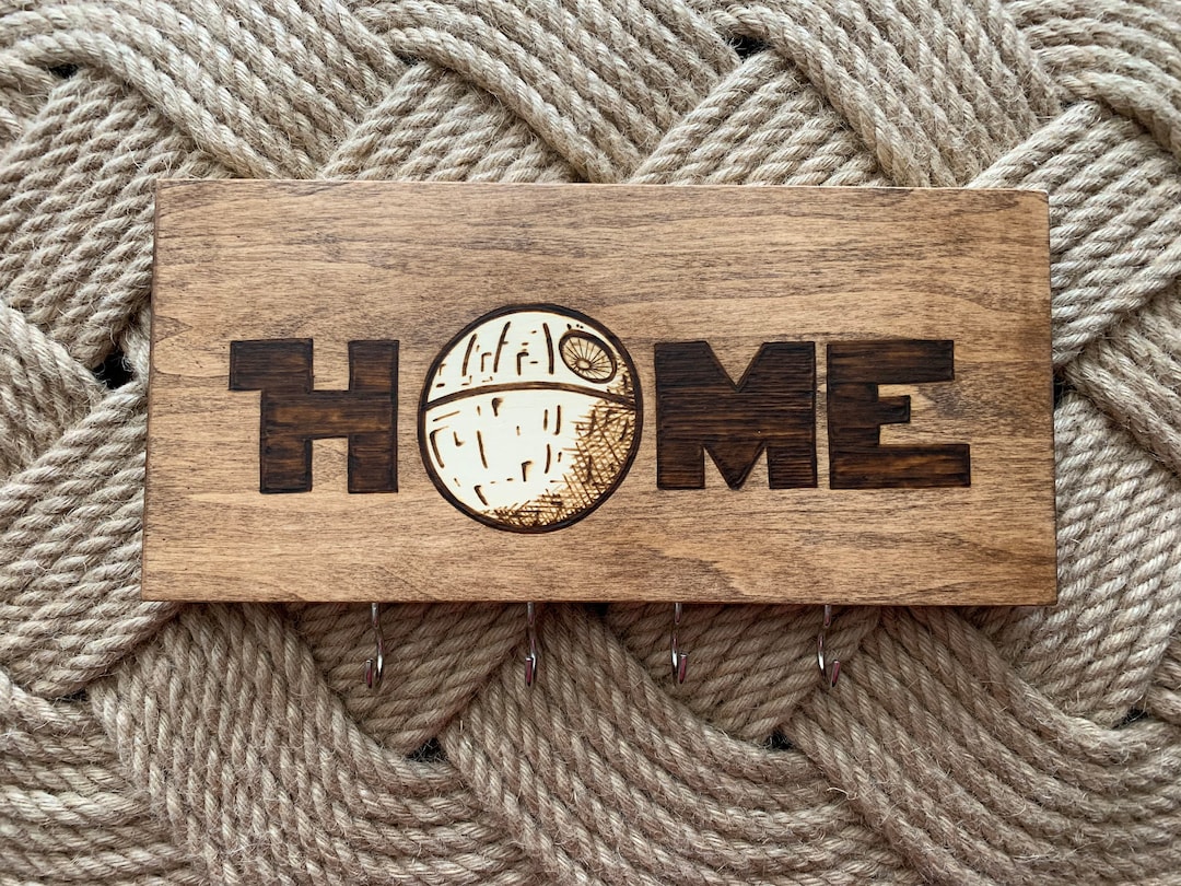 Star Wars Death Star Key Rack, Key/mask Hanger - Etsy