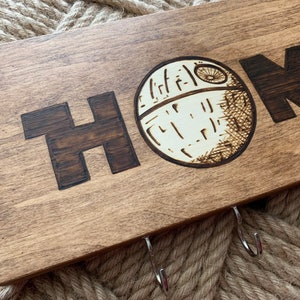 Star Wars Death Star Key Rack, Key/mask Hanger - Etsy