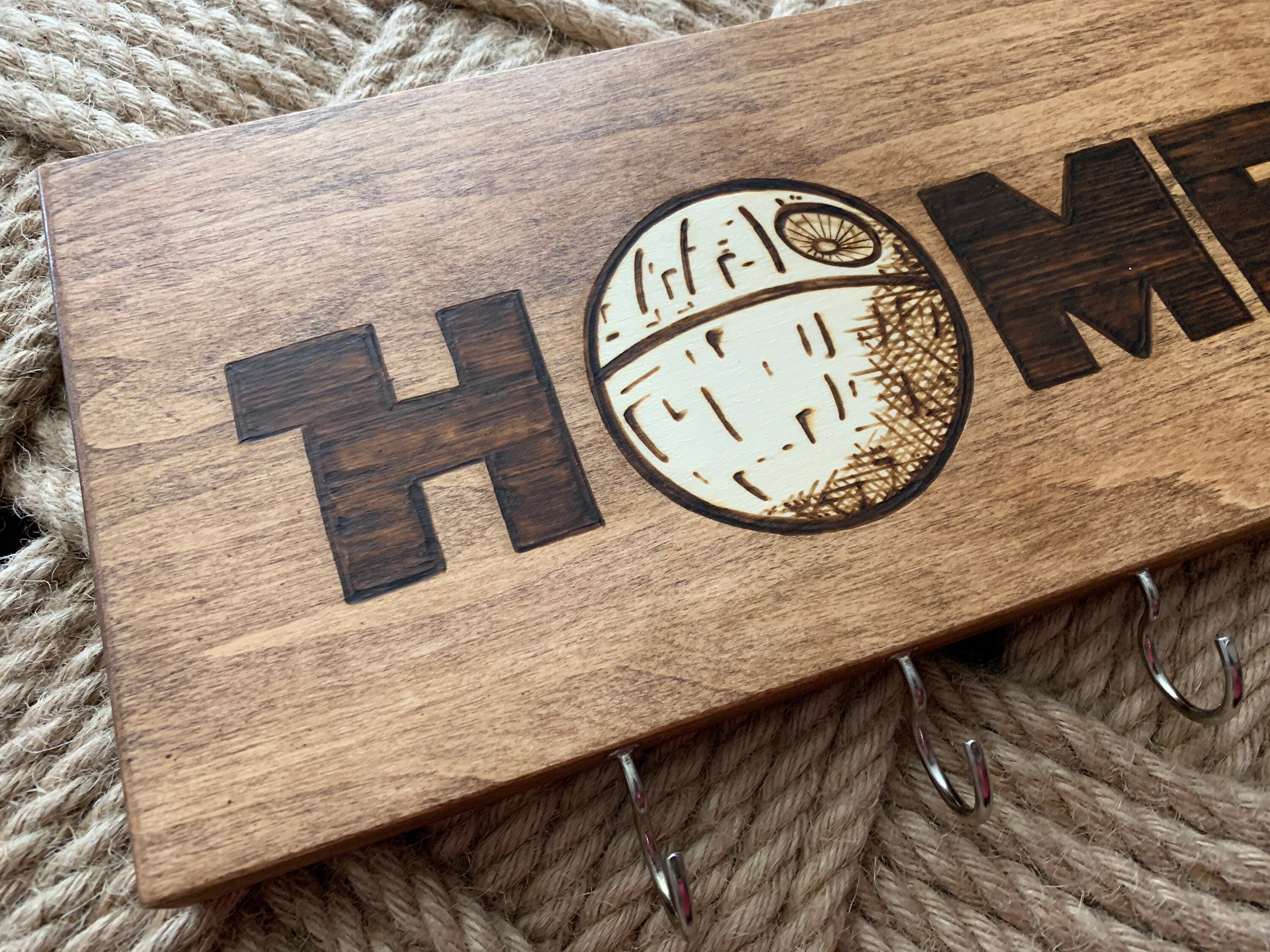 Star Wars Death Star Key Rack Key/mask Hanger - Etsy