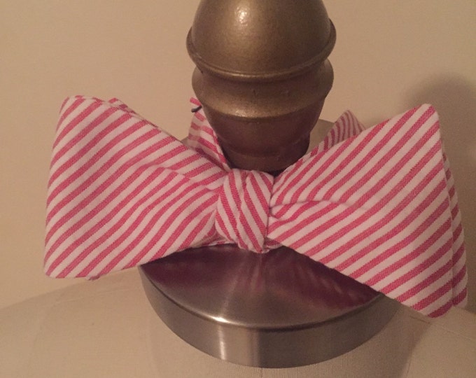 seersucker bowtie