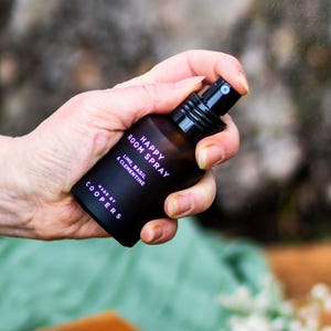 Natürliches Raumspray - Limette, Basilikum & Clementine | Fröhlichen Duft | Erhebender Raumspray für ätherische Öle der Aromatherapie - Raumspray für ätherische Öle